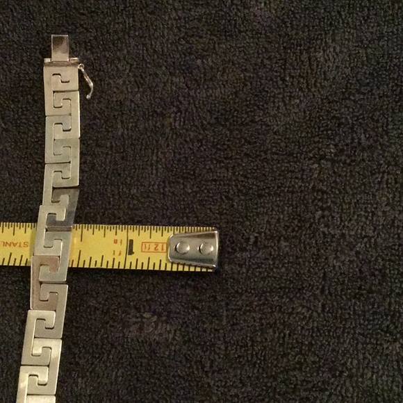 STERLING SILVER STAMPED BRACELET - Picture 5 of 5